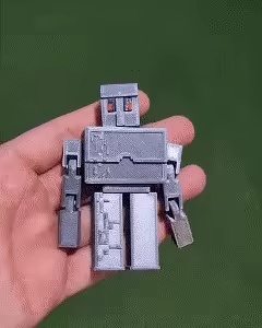 MINECRAFT GOLEM FLEXI PRINT IN PLACE
