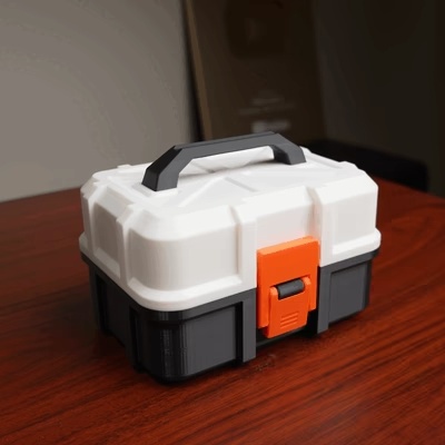 MEGA RESISTANT MECHANICAL BOX WITH DIVIDERS