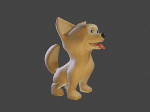 Chibi Dog Puppy (not) Kintamani Super Deformed-0