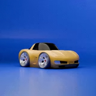 Toon Corvette C5-0