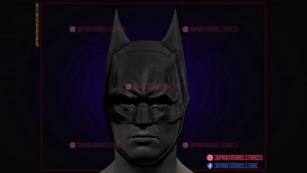 De Batman Helm - Batman Cowl DC Comics Cosplay