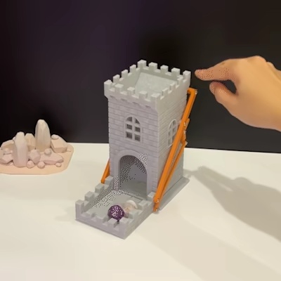 MECHANISCHER WÜRFELTURM-0