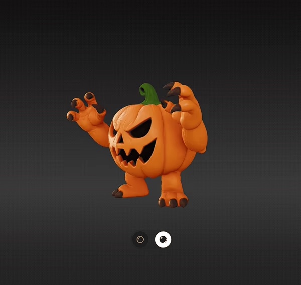 Jack O Lantern Monster
