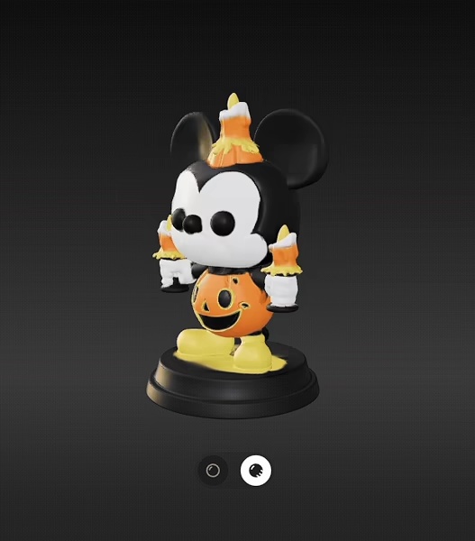 Mickey Candle Halloween