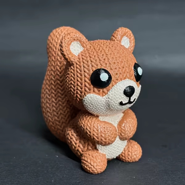 Knitted Squirrel-0