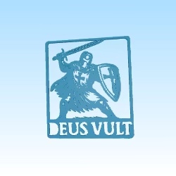 Wallart Templar DEUS VULT