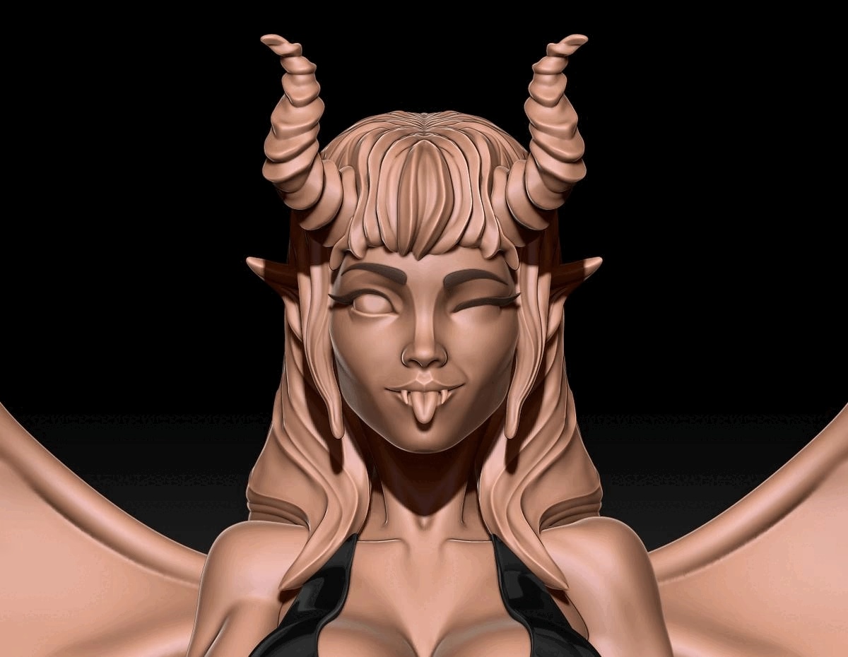 Succubus - Decorative Statue for Adults-4