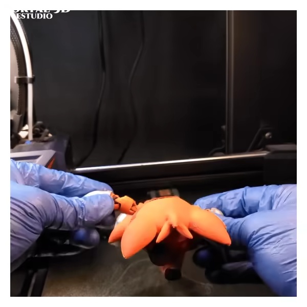 SMILING FOXY // PRINT-IN-PLACE OHNE UNTERSTÜTZUNG