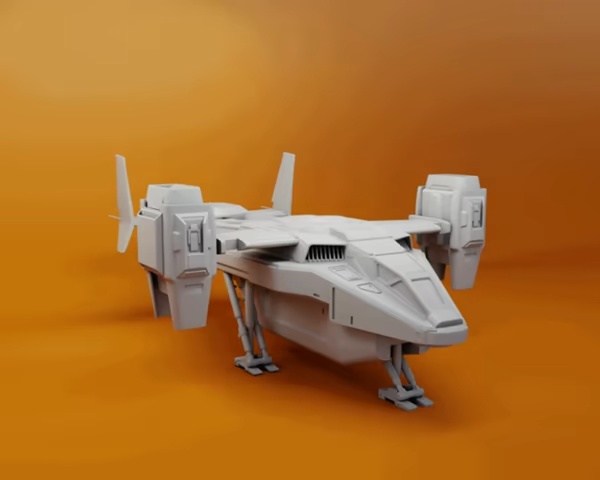SOLDIER DROPSHIP | HELLDIVERS 2 | 3D PRINTABLE