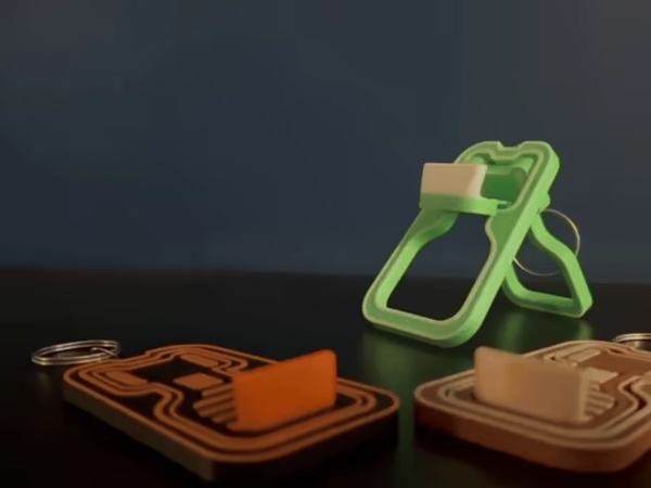 FOLDABLE PHONE STAND-keychain-1