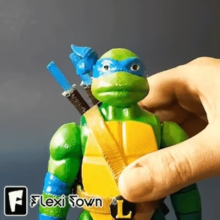 Flexi Print-in-Place Teenage Mutant Ninja Turtles, Leonardo-3