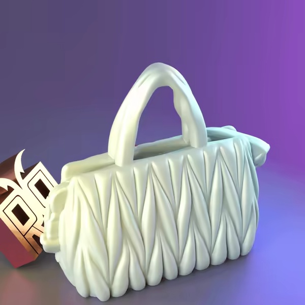 miu miu bag candle mold