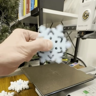 Snowflake Fidget Spinner Set-1