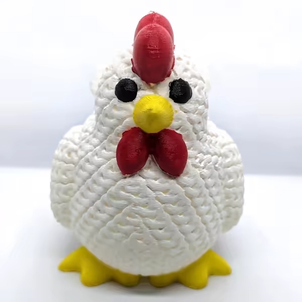 Knitted Chicken (cute)