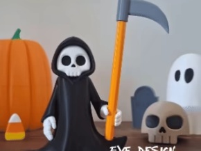 Grim Reaper Pencil Holder