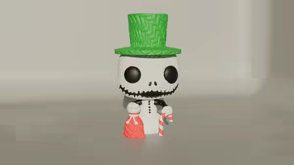 Crochet Skellington Snowman