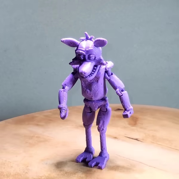 FOXY FLEXY FIVE NIGHTS AT FREDDY'S  PRINT-IN-PLACE-1