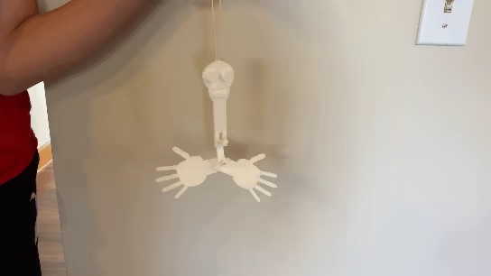 Hanging / Dancing Skeleton Spinner-0