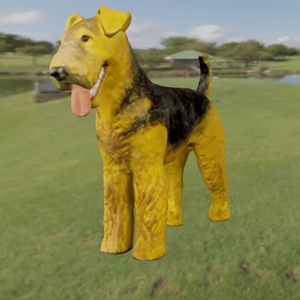 Chien Airedale terrier