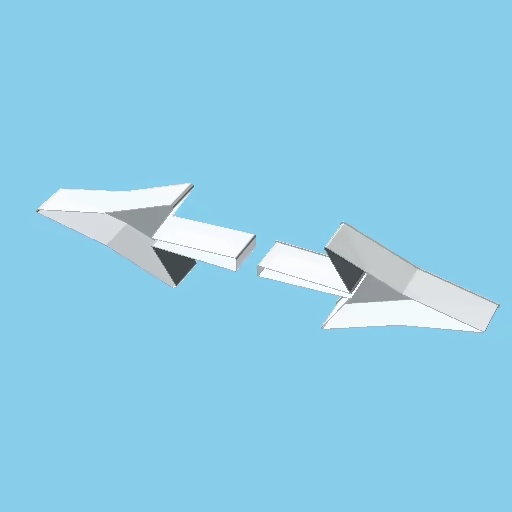 DRAFTING POINT RIGHTWARDS ARROW, nestable box (v1)
