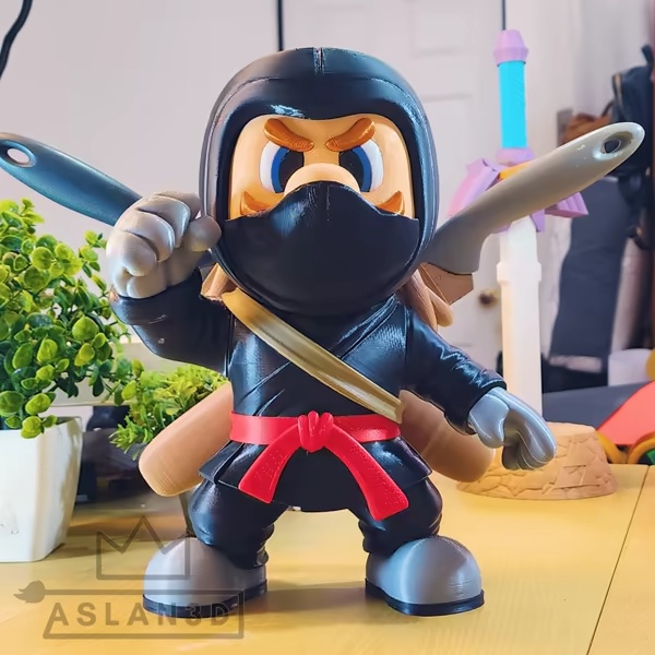 Ninja Mario – Knife Holder Edition