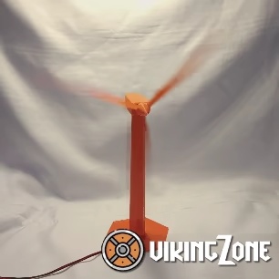 3D Utility Windmill Realistic Movement for Models