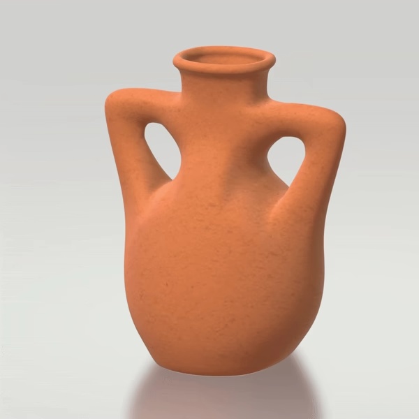 Vase décoratif moderne à anses élégantes – Design unique