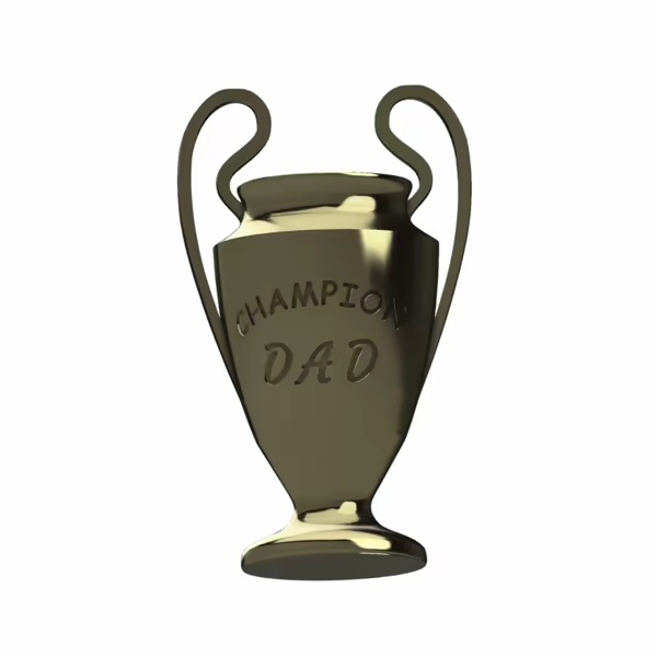 Fathers Day Champion dad cup