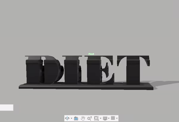 Flip text humour