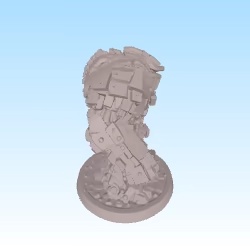Iron golem for tabletop game
