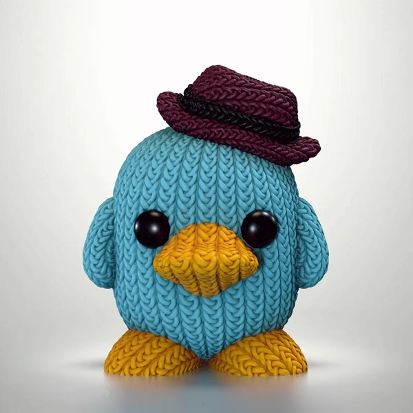 Knitted Platypus perry