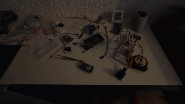 Desk Organizer (Arduino, ESP32, Electronics)-8