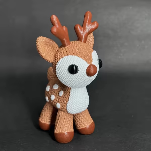 Knitted Deer-0