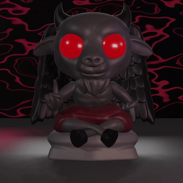 TBOI - The Binding Of Isaac Baphomet | Chibi/Kawaii Bahpomet