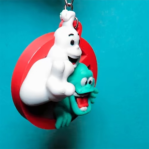 GHOSTBUSTER KEYCHAIN