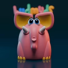Elephant "Budmuds" Personal Use Only