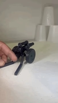 MOUNTAIN HOWITZER GUN-0