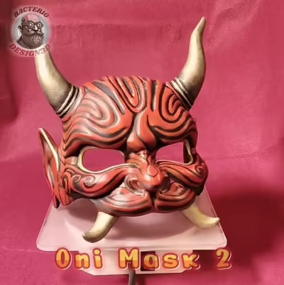 Oni Mask 2 Multicolor