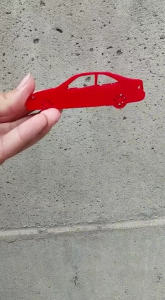 Llavero Tridimensional Honda Civic