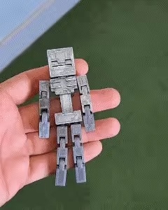 MINECRAFT ESQUELETO/SKELETON FLEXI PRINT IN PLACE