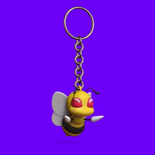 BeeDrill Chibi - Pokemon Keychain