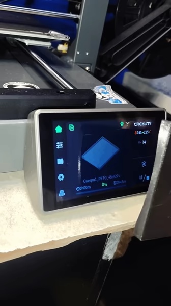 tapa proteger pantalla táctil impresora ender 3 v3, plus-0