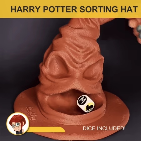Harry Potter Sorting Hat + Dice