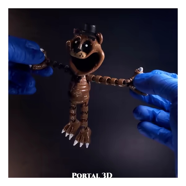 SMILING FREEDY MONSTER // PRINT-IN-PLACE WITHOUT SUPPORT