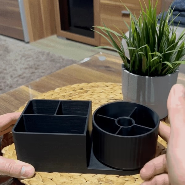 SPINNING DESKTOP ORGANIZER SET (2 VERSIONS)