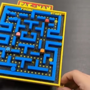 Pac-Man Labyrinth Murmelbahn-1