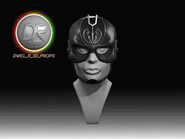 Black Bolt Helmet 