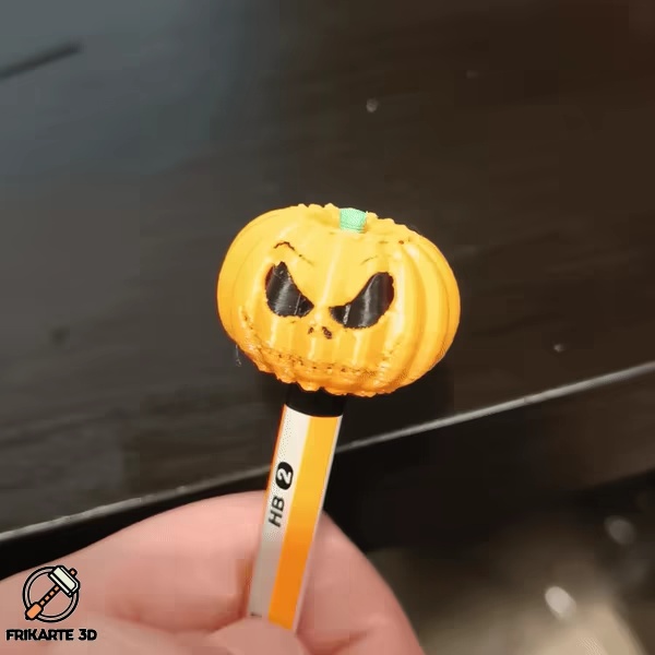 Spooky Spin Pumpkin - Jack Skellington Topper 🎃🌀-0
