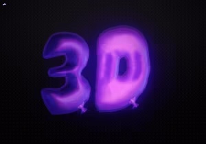 3D ballons