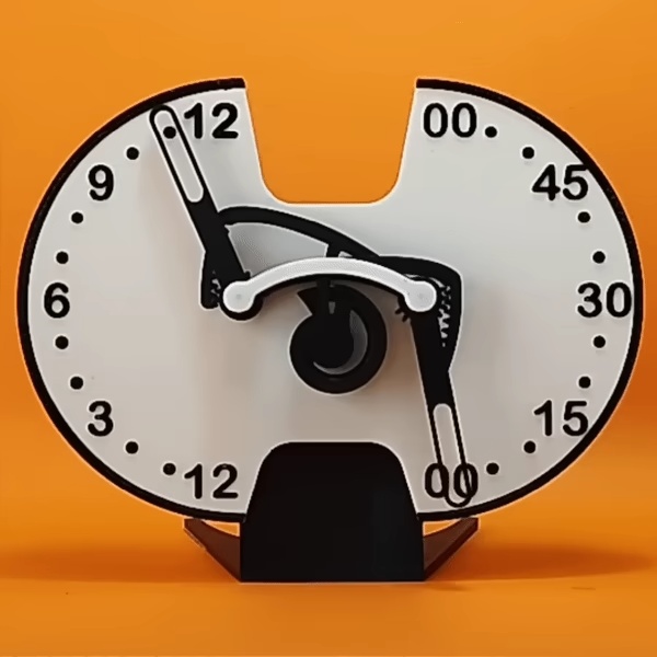 Retrograde Clock 2-0